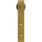 Ekena Millwork Premium J-Strap Roller Hanger w/ Bolts for Barn Door for 1 3/4" Doors, Jacob's Gold GB60014RJG - alternate 1